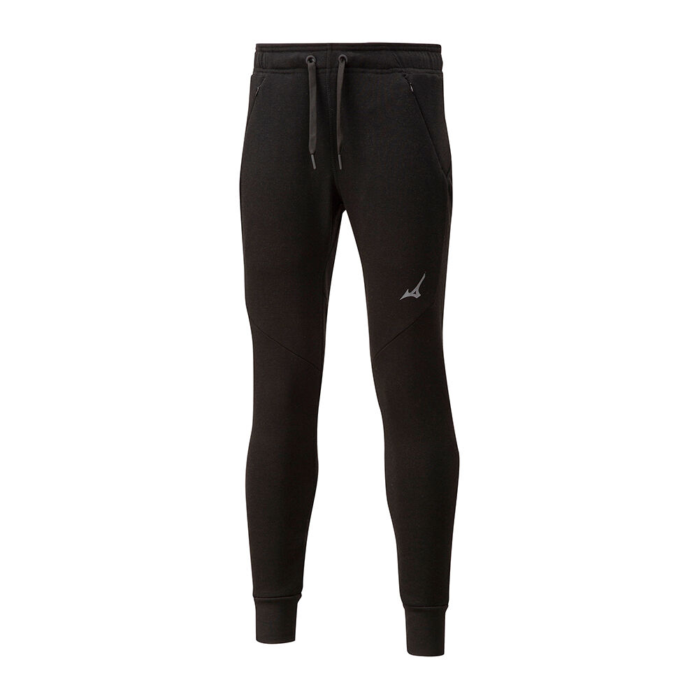 Womens Mizuno Athletic Rib Pants Black Philippines (HCVEIP038)